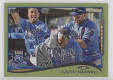 2014 Topps Retail Green Justin Maxwell #594 3q5