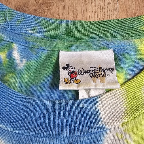 Vintage Y2K Lilo & Stitch Great Escape Disney Magic Kingdom Tie Dye Medium - Picture 3 of 12