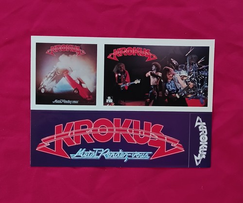 TOKYO NIGHTS by Krokus. UK 1980. AROD241. Excellent. 45rpm Single 12" YELLOW - Picture 5 of 6