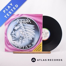 Anthrax Indians Limited Edition Poster Sleeve 12" Single Vinyl Record - VG+/EX
