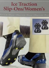 NEW Womens ICE CLEATS Snow Ice Traction, Slip On Women's Sz. 7-9