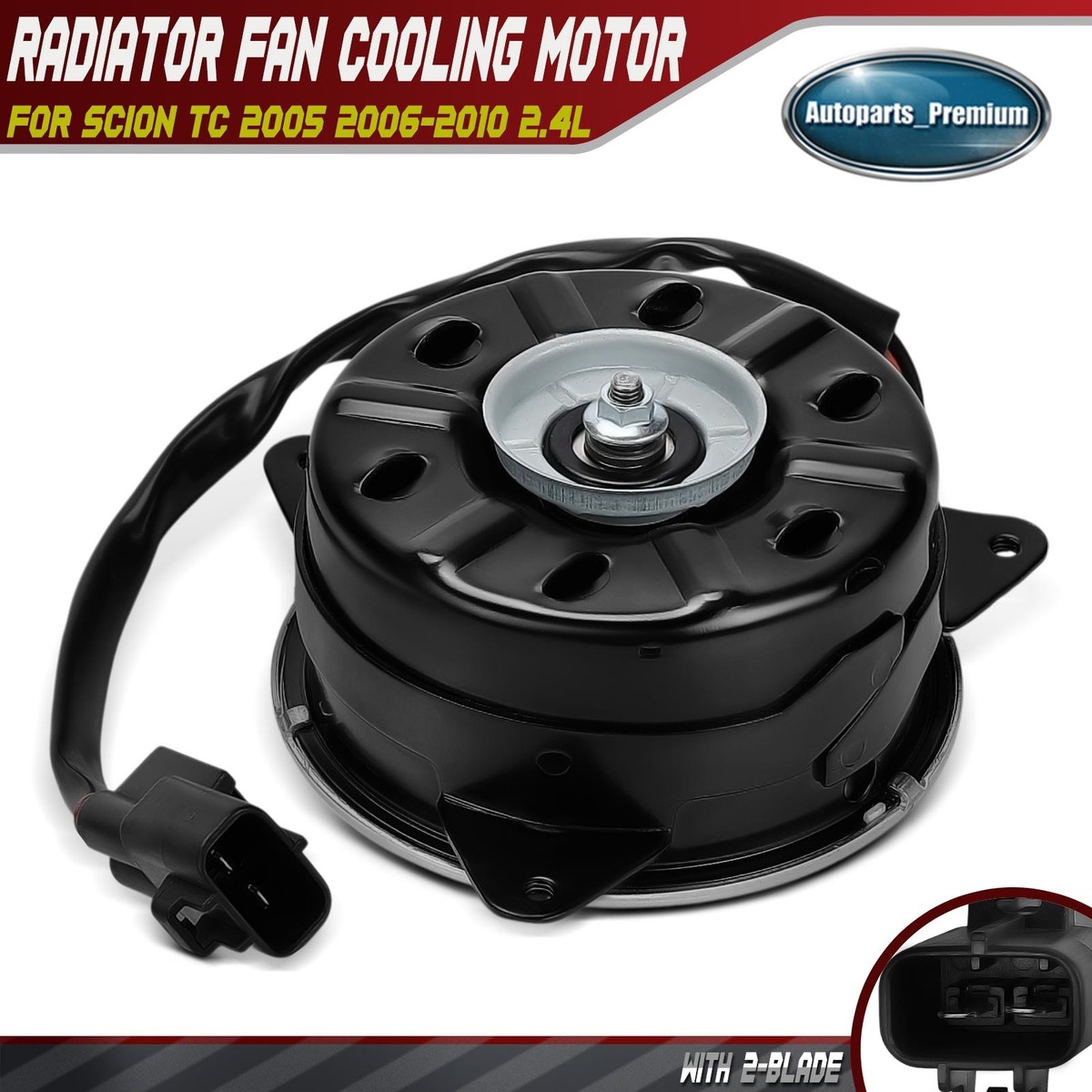Cooling Fan Fits Scion TC 2005-06 1636328210 1671128170 Sc3115101