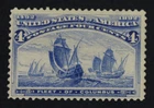 CKStamps: US Stamps Collection Scott#233 4c Columbian Unused Regum