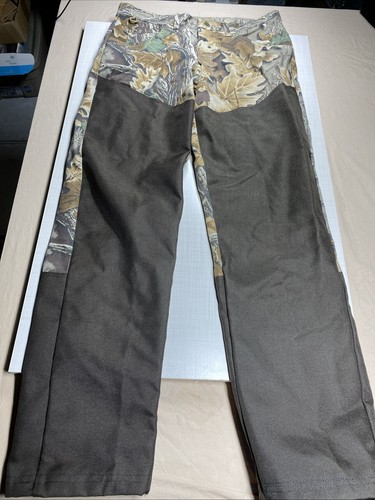 Wrangler Pro Gear Brush Guard Camo Pants 34x32 Made in USA Excellent Condition