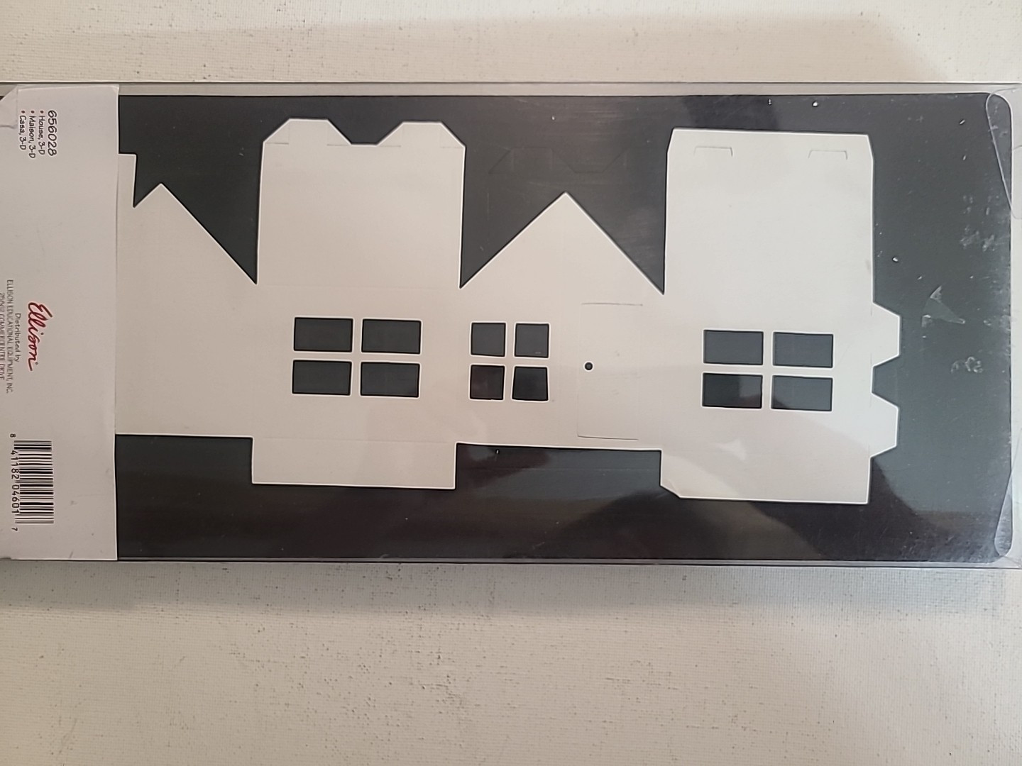 как выглядит Sizzix Bigz XL Die Design in 3D 656028 House 3D Greeting Card Pop Up EXCELLENT фото