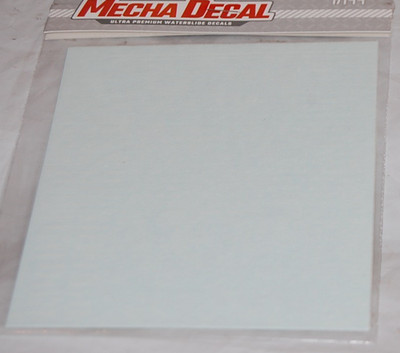 MECHA DECALS CARTOGRAF 1/144 SCI FI DETAIL FOR GUNDAM, MECHS, SCI VEHICLES WHITE