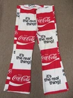 Vintage Coke Coca Cola Its the Real Thing! Boys Beach Pants 30 / 32