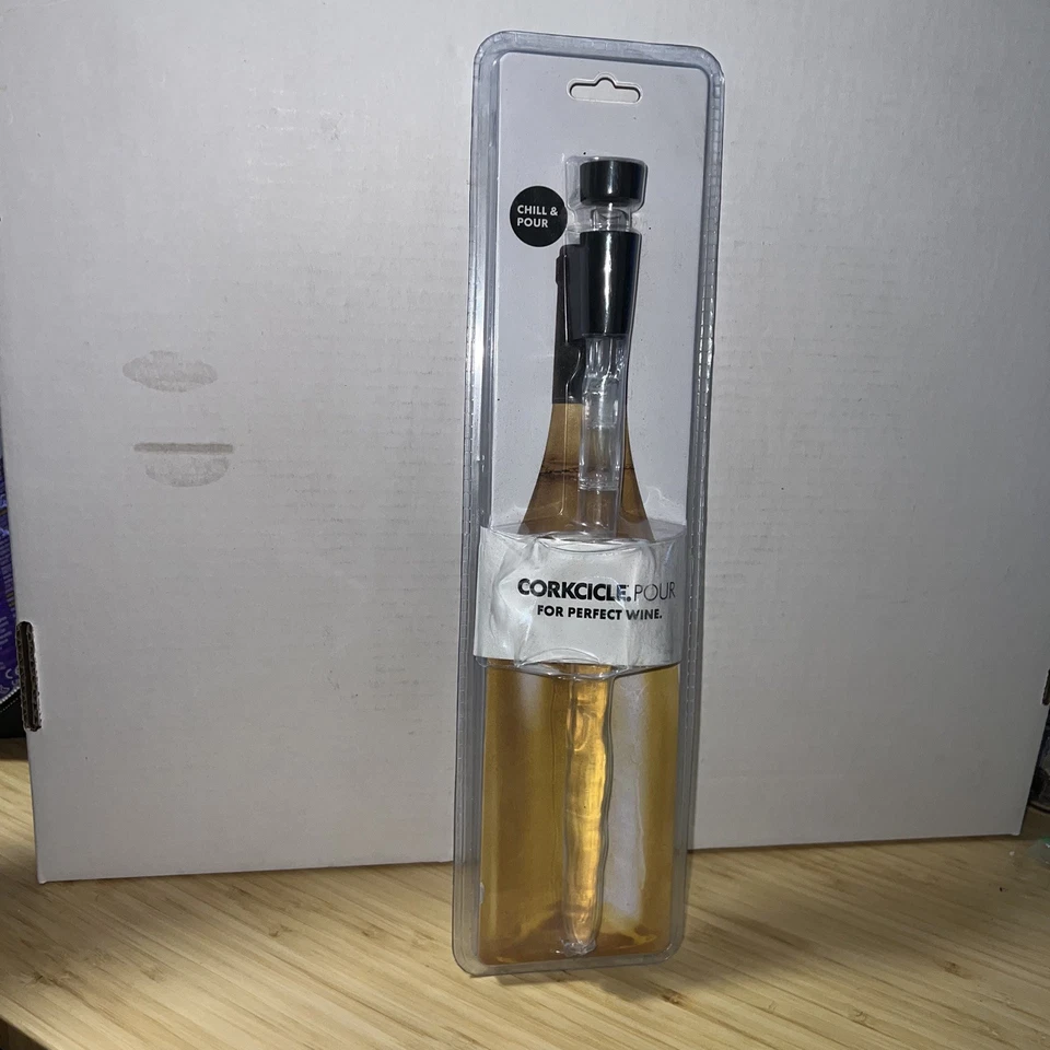 Corkcle POUR. Enfriador de vino - Reutilizable CHILL AND POUR - Nuevo Foto 2 de 4