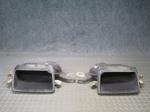 2013-2014 CADILLAC ESCALADE PLATINUM REAR EXHAUST MUFFLER TIP SET OF 2