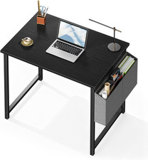 Home Office Computer Desk 31in Study Gaming Work Writing Table with Storage Bag