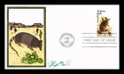 US COVER ARMADILLO WILDLIFE CAPEX FIRST DAY ISSUE PUGH HAND PAINTED