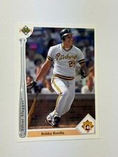 1991 UPPER DECK BASEBALL SILVER SLUGGER No.SS15 BOBBY BONILLA -             L930