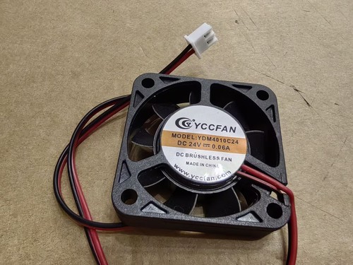1 PCS YCCFAN Fan YDM4010C24 DC24V 0.06A 4010 4CM 2 wire cooling fan - Afbeelding 5 van 5