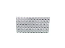 Lego 1 Light Bluish Gray 6x12 base plate NEW