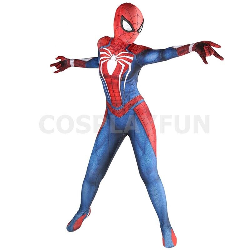 Traje Cosplay de Homem Aranha Avançado Lycra Spandex Adultos