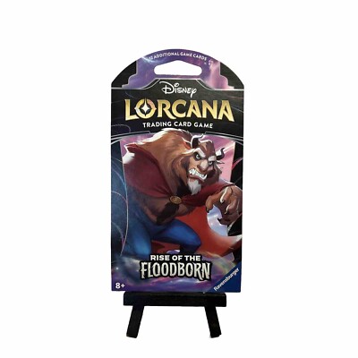 lorcana cards rise of the floodborn Ravensburger Disney TCG: - Amber & Sapphire Single-Player Starter Deck | Engaging Gameplay | Over 200 Original Disney Artworks A booster pack containing 12 random maps Disney's Lorcana - Rise Of