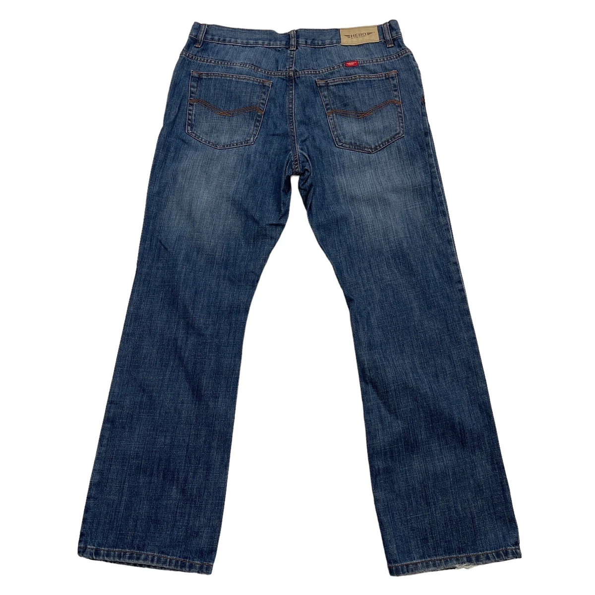 Wrangler Hero by John Medoox Boot Cut Stretch Dallas Men s W36 L32 Jeans Washed