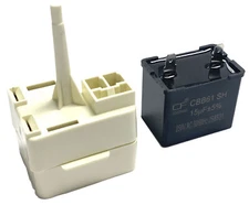 Kenmore 596.76592600 Refrigerator Start Relay Overload Capacitor Kit