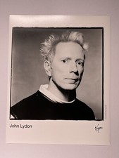 John Lydon Sex Pistols Photo Johnny Rotten Original Black And White Promotion 97