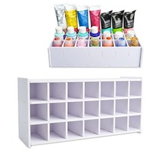 Paint Storage Tray 21 Compartment Arts and Crafts Supply Storage Paint Organi...