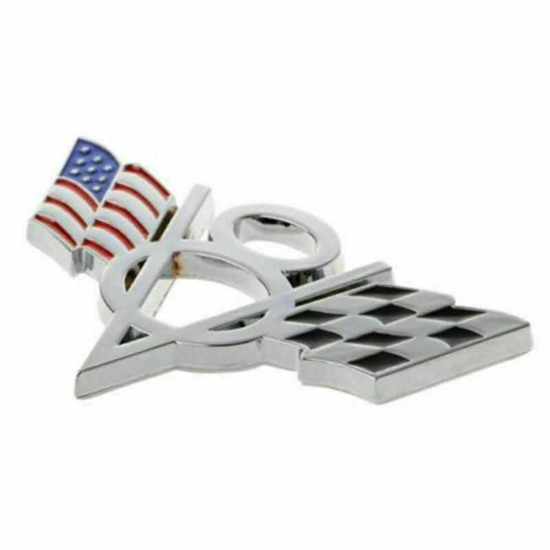 2x V8 Racing Embleme - Italien Flagge Design - Selbstklebend Für Auto