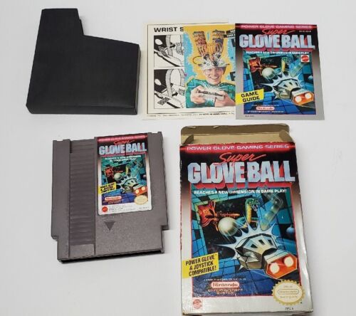 Super Glove Ball for NES Nintendo Complete In Box CIB Power Glove - Afbeelding 1 van 18
