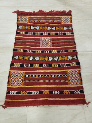 New Moroccan Rug/carpet Tribal Berber Zemmour khemisset, ships from U.S.