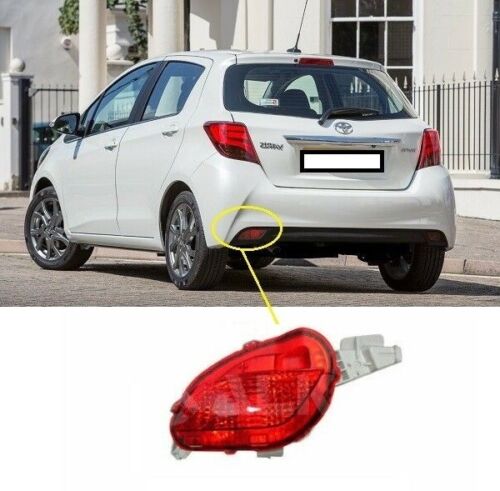 NEW FOR TOYOTA YARIS 2014-2017 REAR TAIL FOG LIGHT LAMP LEFT - Picture 1 of 3