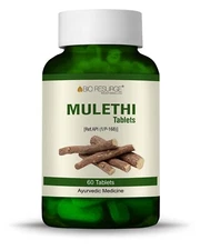 Bio Resurge Mulethi Herb Tablet (60 Tablets) Free Shipping World Wide