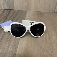 Baby Banz Retro Banz | Oval | White | NEW | 100% UV Protection