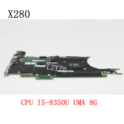 For Lenovo ThinkPad X280 Laptop Motherboard CPU I5-8350U 8G FRU