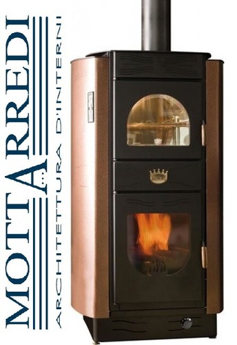 Termostufa a legna con forno Clementi Elite Idro 20 kw | eBay