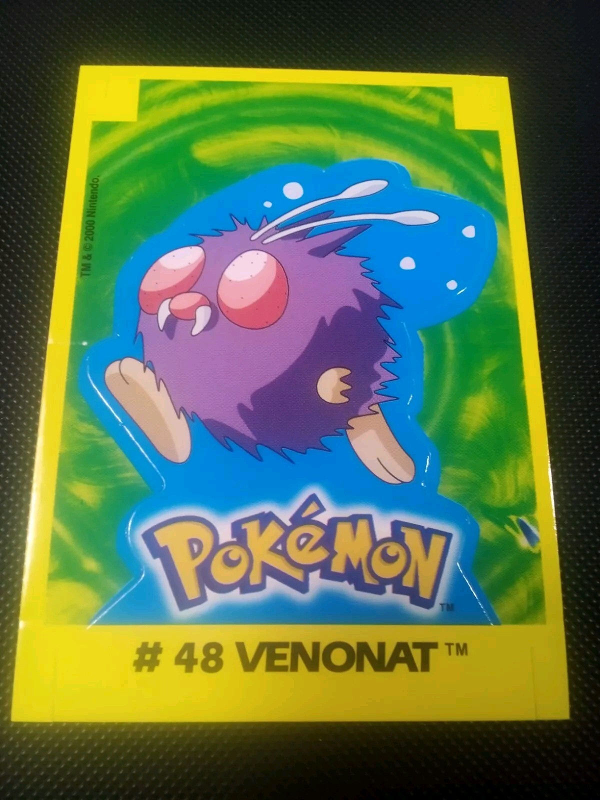 2000 Pokemon Navarrete Kanto Peru Buildable Card Venonat #48 Vintage US Seller