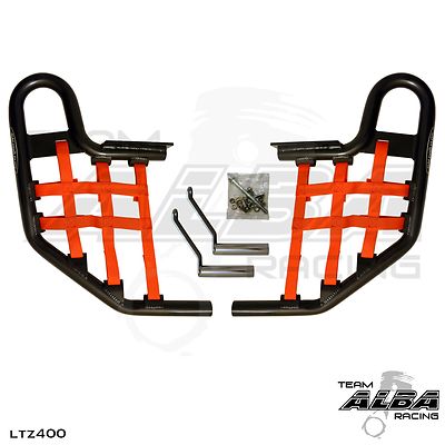 ナイトループ パーツ LTZ 400 KFX 400 DVX 400 Nerf Bar Nets Fits Alba Tusk Yellow A | eBay