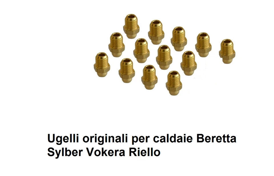 Kit 13 ugelli trasformazione da Metano Gpl caldaie Riello Beretta Vokera Sylber