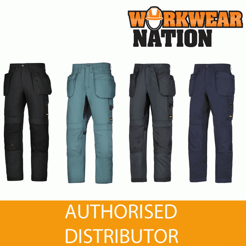 Knee pad Trousers, Holster Pockets 