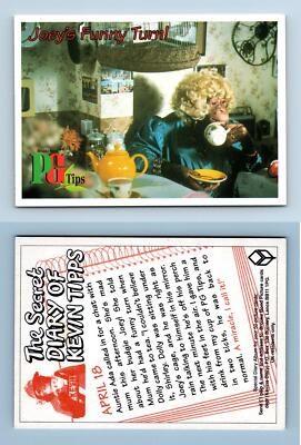 Joey's Funny Turn - The Secret Diary Of Kevin Tipps 1995 Brooke Bond Tea Card