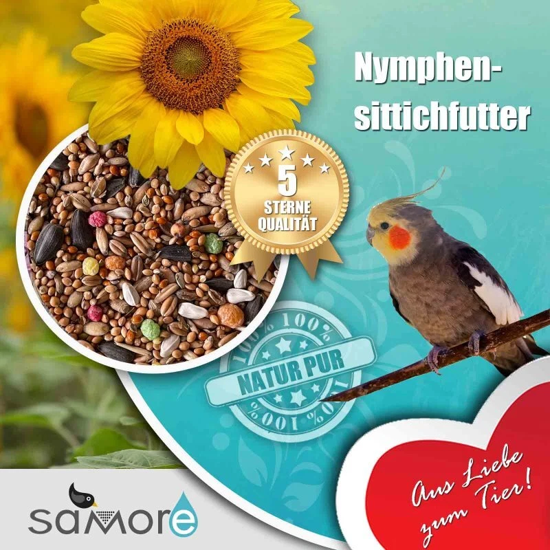 25 kg Nymphensittichfutter Großsittichfutter Ziervögel Vogelfutter - Bild 4 von 4