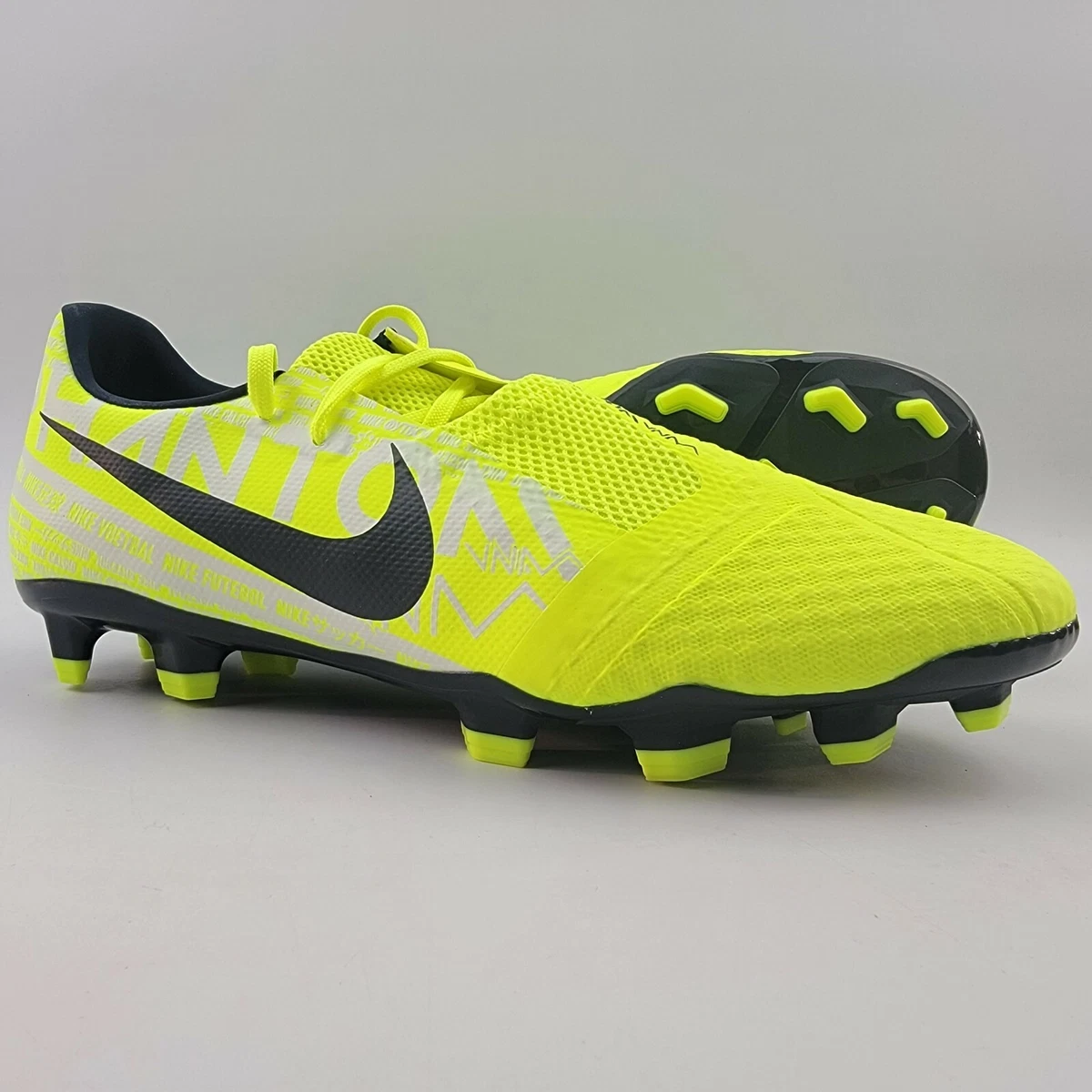 Nike Phantom Academy Soccer Volt Black AO0566-717 Mens 13 | eBay