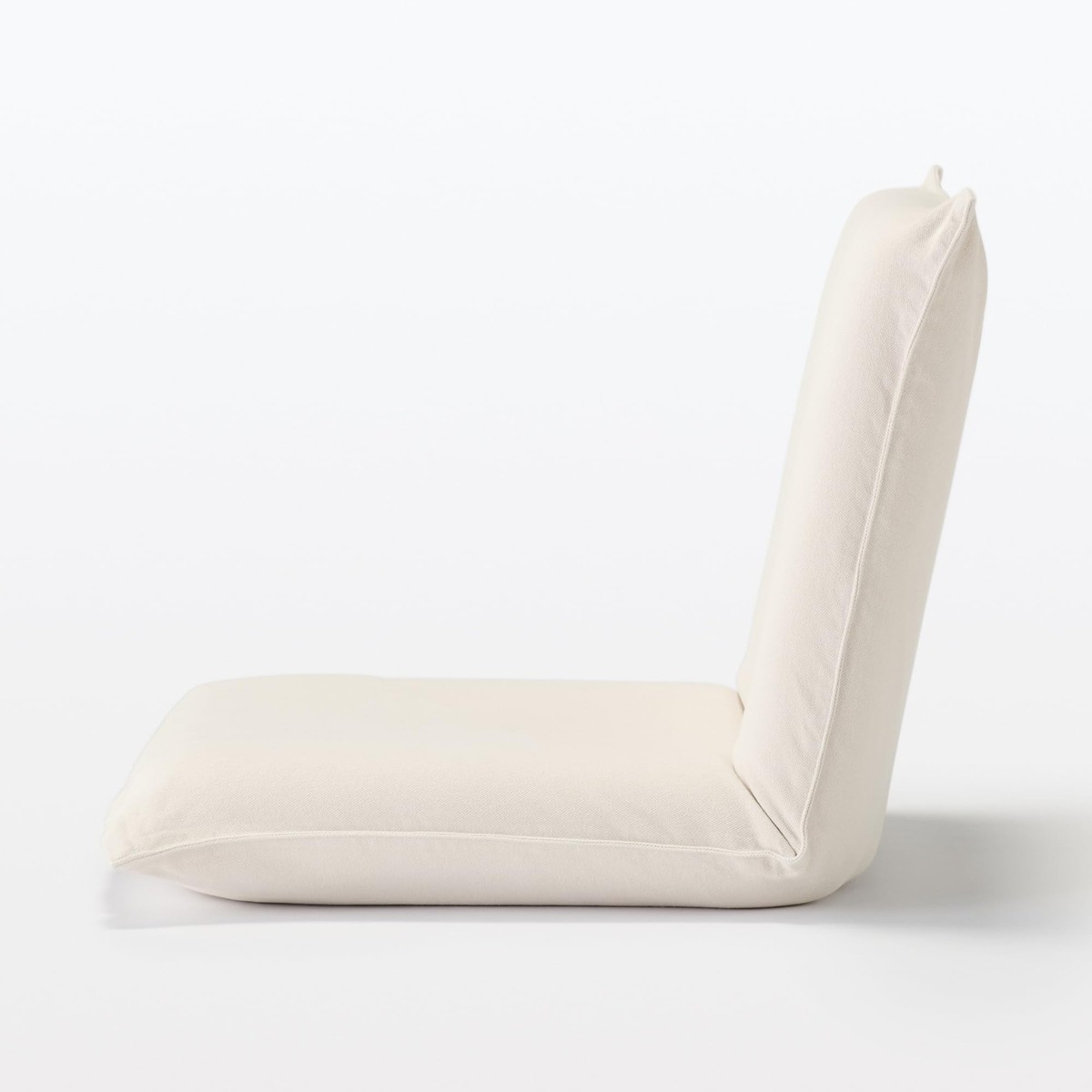 家具 mojisan MUJI Floor Chair Small with 100% Cotton Cover Brown Machine