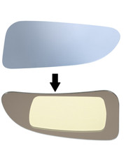 Glace de rétroviseur Renault MASTER