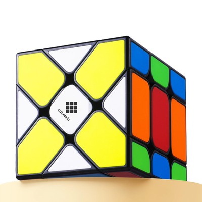 Drift Fisher (Tiled) Magic Cube Puzzle for Kids & Adults | Unique Shape