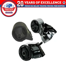 Fits 1989-1992 Ford Probe 2.2L AUTO w/o Turbo Engine Motor Mount Set 3PCS