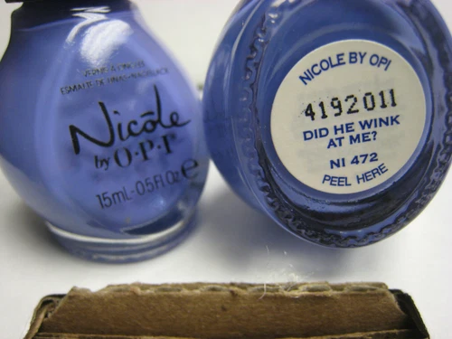 2 yes 2 Nicole by OPI Nail Polish #NI 472 DID HE WINK AT ME