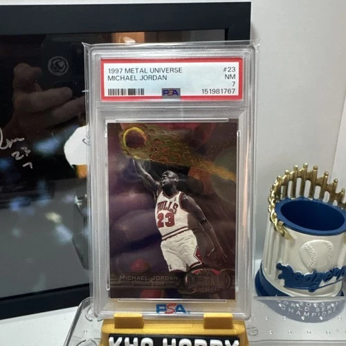 1997-98 Metal Universe - Michael Jordan #23 PSA 7