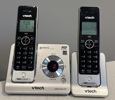 VTECH LS6425-2 Two Handset Cordless Answering System Caller ID Call Waiting