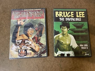 DVD Lot Bruce Lee The Invincible Sing Chen, Bruce Li & Exit The Dragon