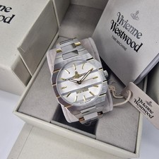 Vivienne Westwood VV294LCGSG The Bank Unisex Watch 2025 New W/ Box, Tags, Manual