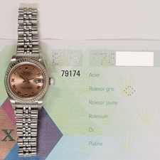 Rolex 79174 Datejust 26mm Steel and White Gold