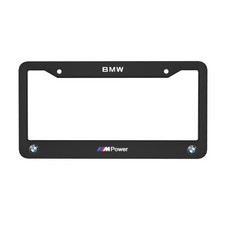 Bmw Stainless Steel Waterproof License Plate Frame 2 Pack Black Bmw Stainless Steel Waterproof License Plate Frame 2 Pack Black
